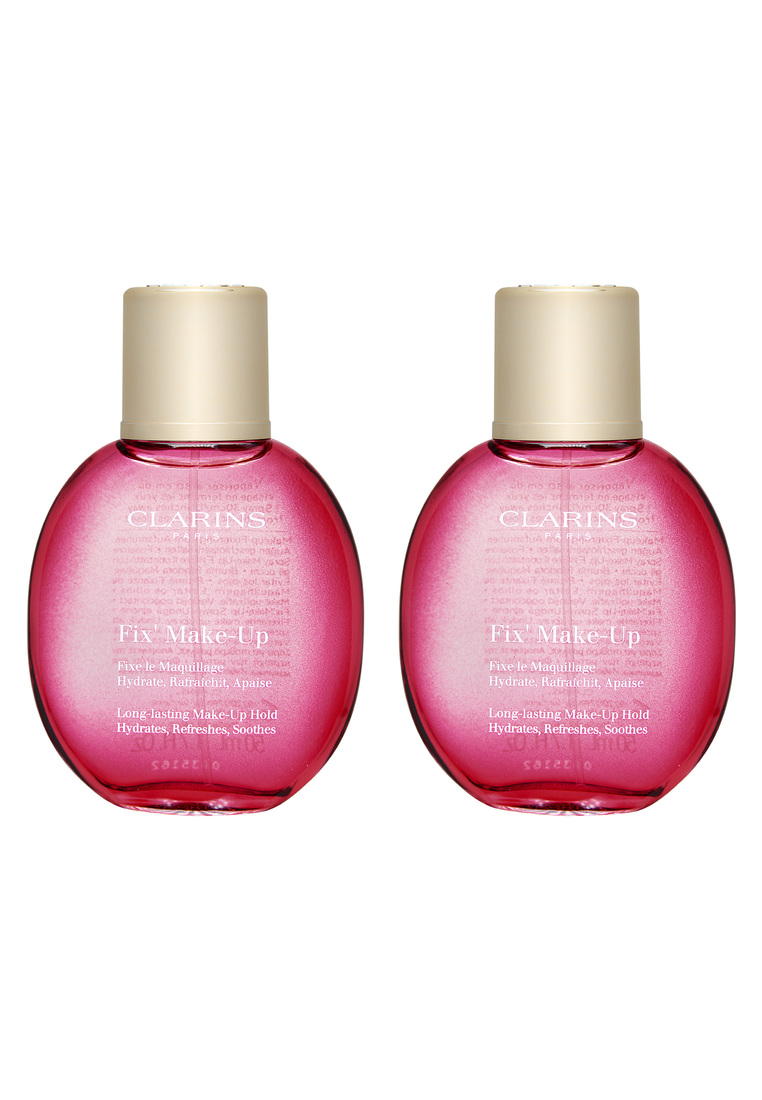 CLARINS 2入套裝 玫瑰精萃定妝噴霧 50ml, 1.7fl.oz