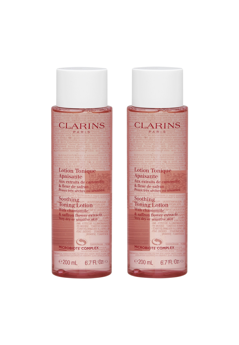 Clarins 2入套裝 溫和舒緩化妝水爽膚水 200ml, 6.7fl.oz