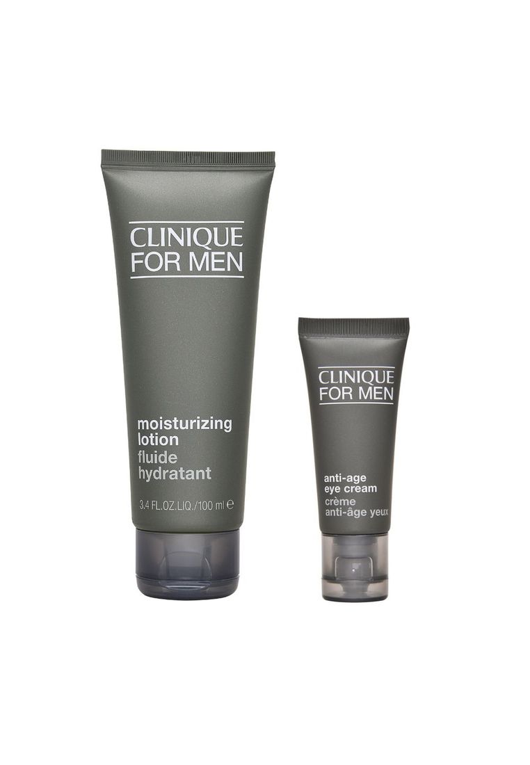 2件套裝 Clinique For Men 男士護膚組合 補濕乳 100ml + 緊緻補濕眼霜 15ml