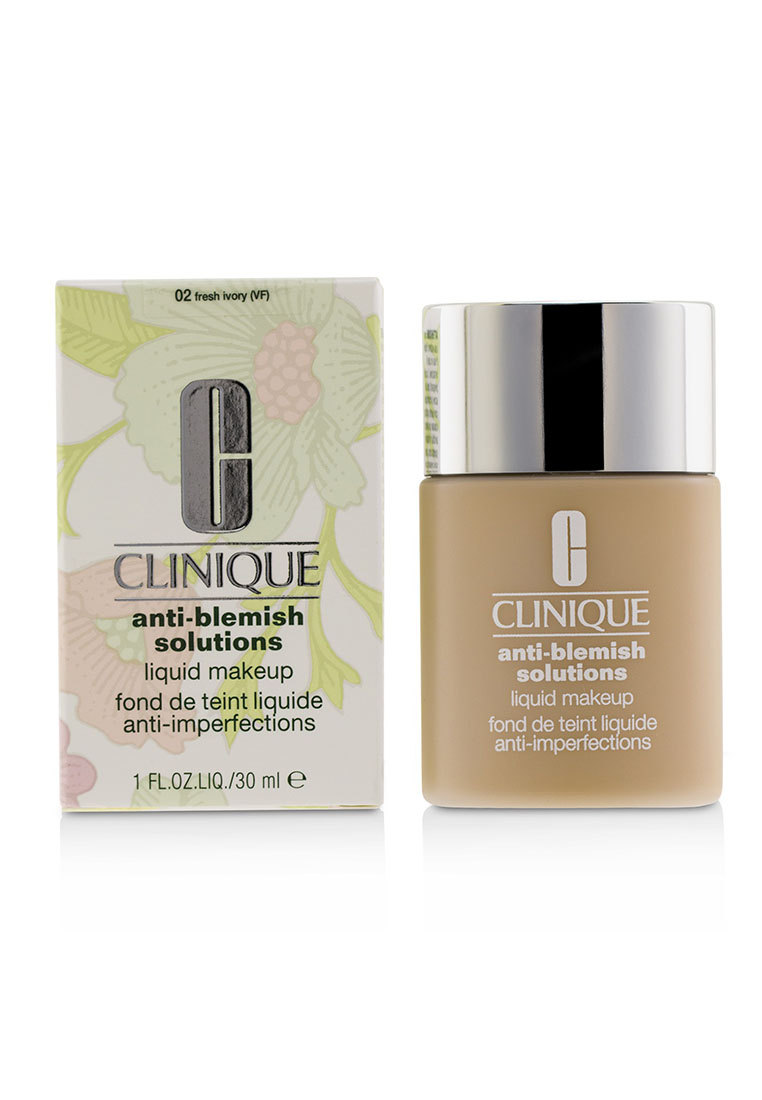 Clinique CLINIQUE - 無油光淨痘粉底液 - # 02 Fresh Ivory 30ml/1oz