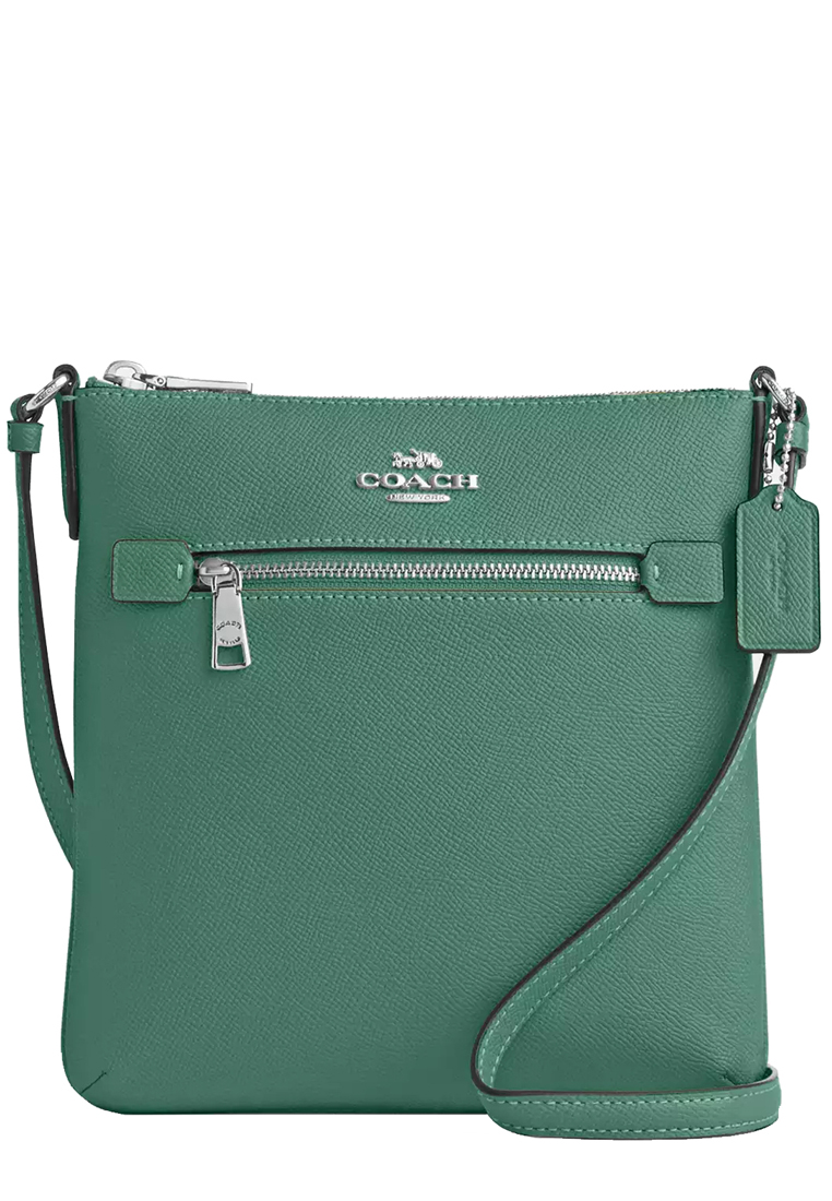 Coach Mini Rowan File Bag in Bright Green CE871