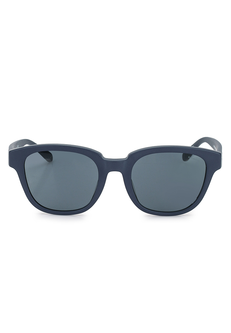 Coach Men's Square Frame Blue Acetate Sunglasses - HC8340U