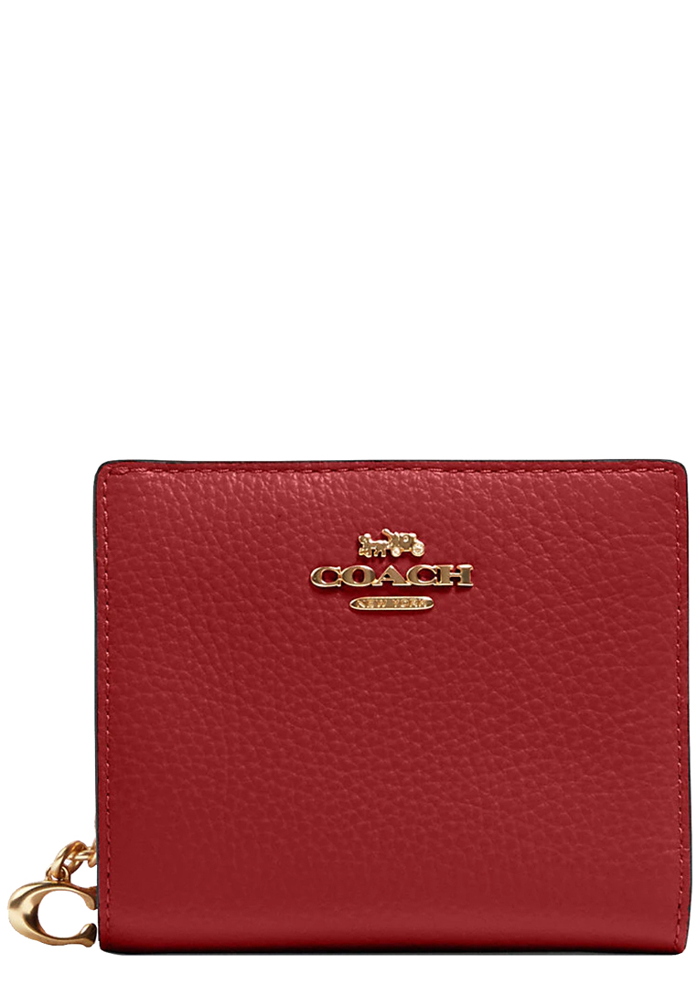 COACH Coach Snap Wallet in 1941 Red C2862