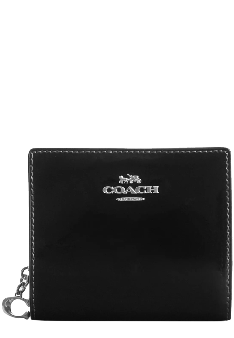COACH Coach Snap Wallet in Black CN383
