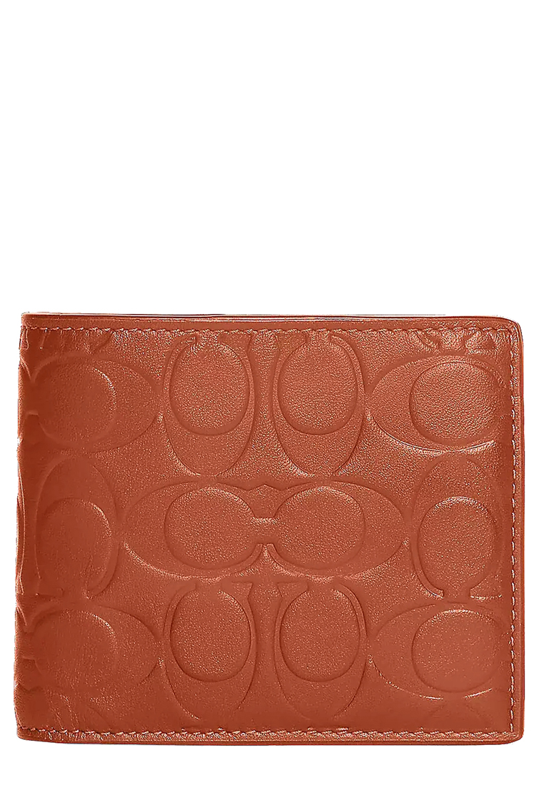 Coach 3 In 1 Wallet In Signature Leather In Sunset C9990