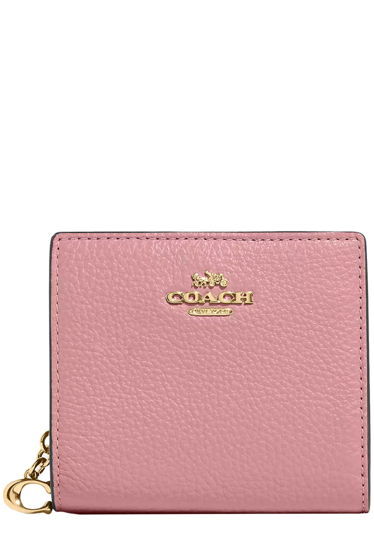 COACH Coach Snap Wallet in True Pink C2862