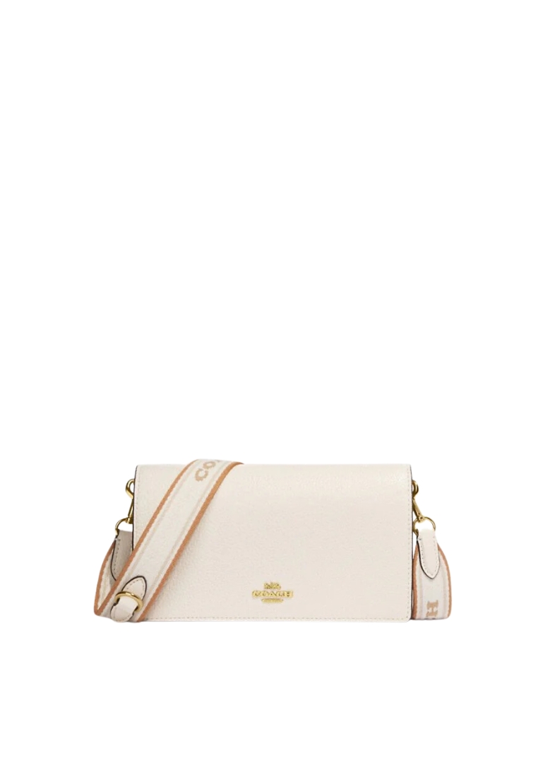 Coach Anna Foldover Clutch Crossbody Bag In Chalk Multi CH310