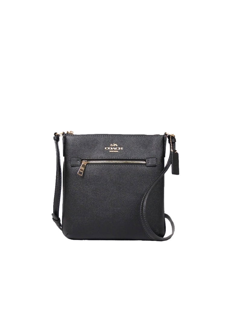 Coach Mini Rowan File Bag CE871 With Crossgrain Leather In Black