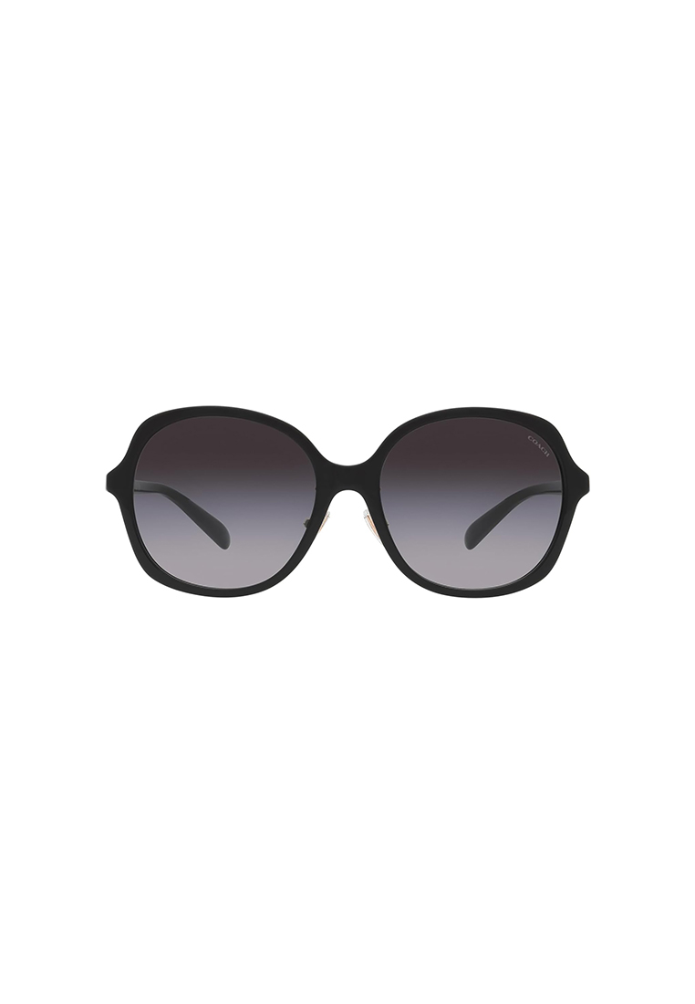 Coach Women's Square Frame Black Acetate Sunglasses - HC8360F