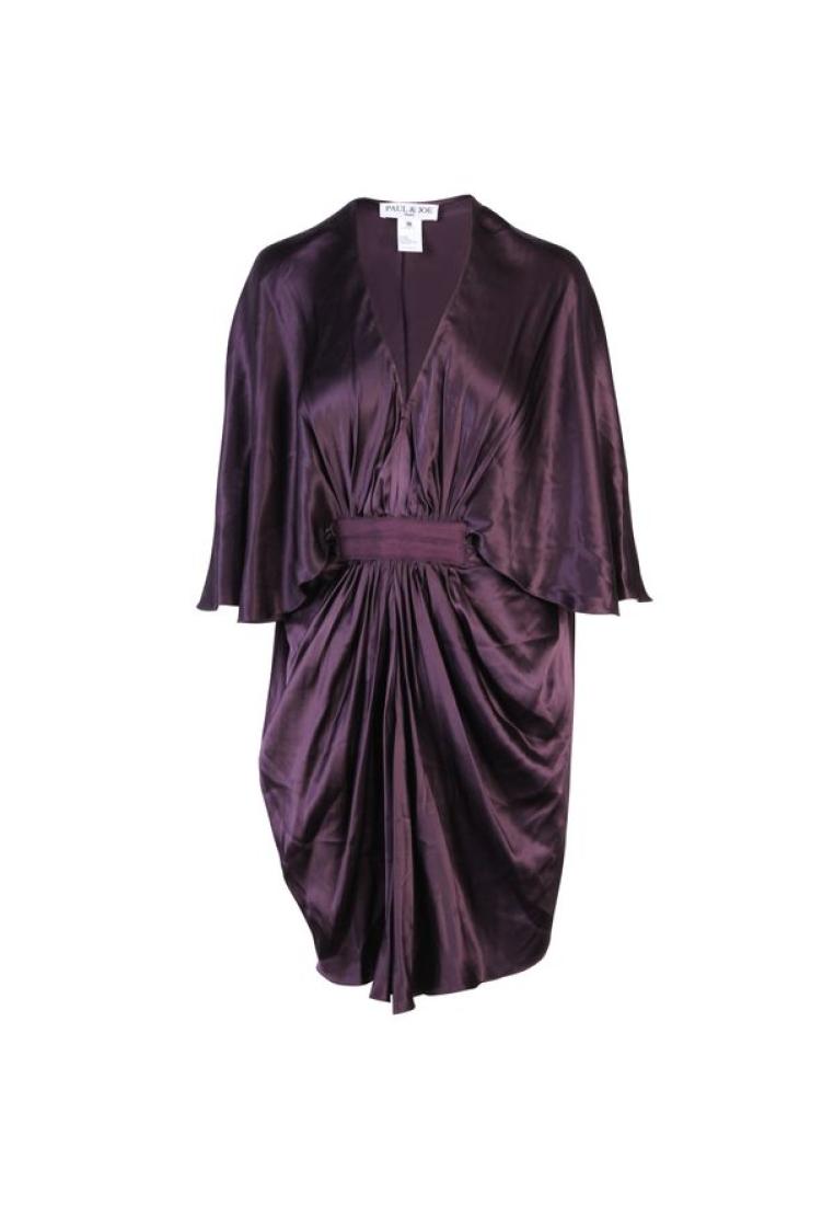 Contemporary Designer 預先享受的現代設計師紫色 - 卡夫坦絲綢連衣裙
