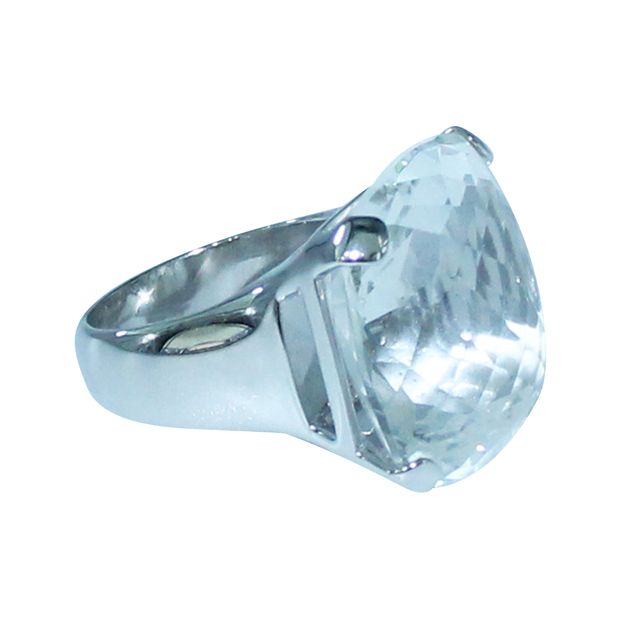 Contemporary Designer Pre-Loved CONTEMPORARY DESIGNER Ring with Big Crystal
