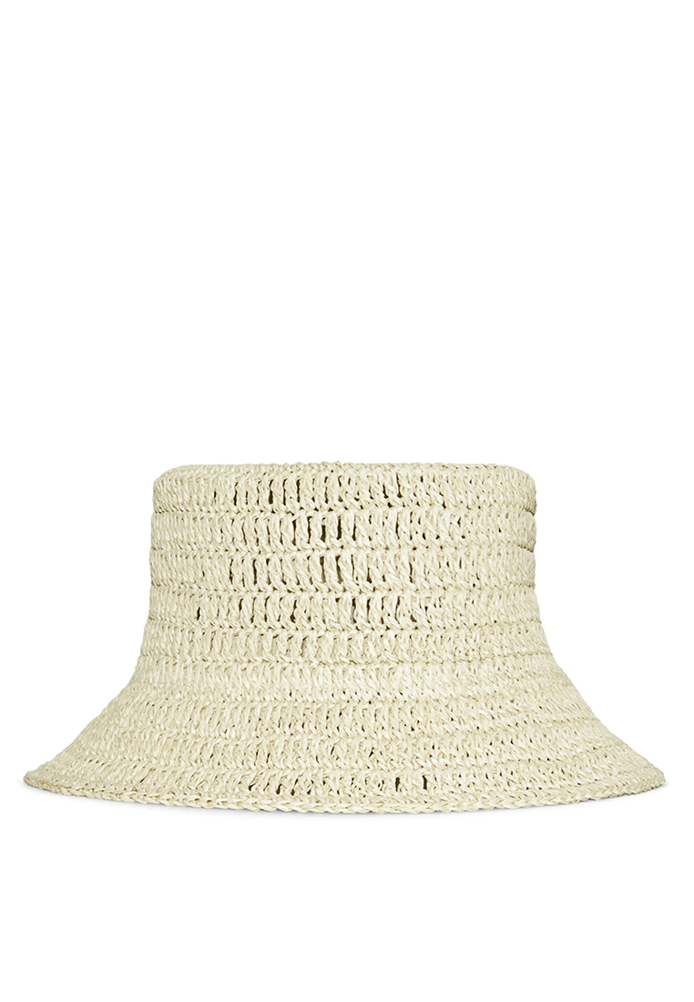 COS Woven Straw Bucket Hat