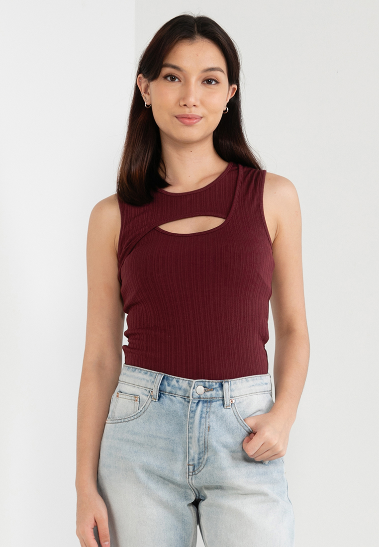 Cotton On Romy Cut Out Tank Top