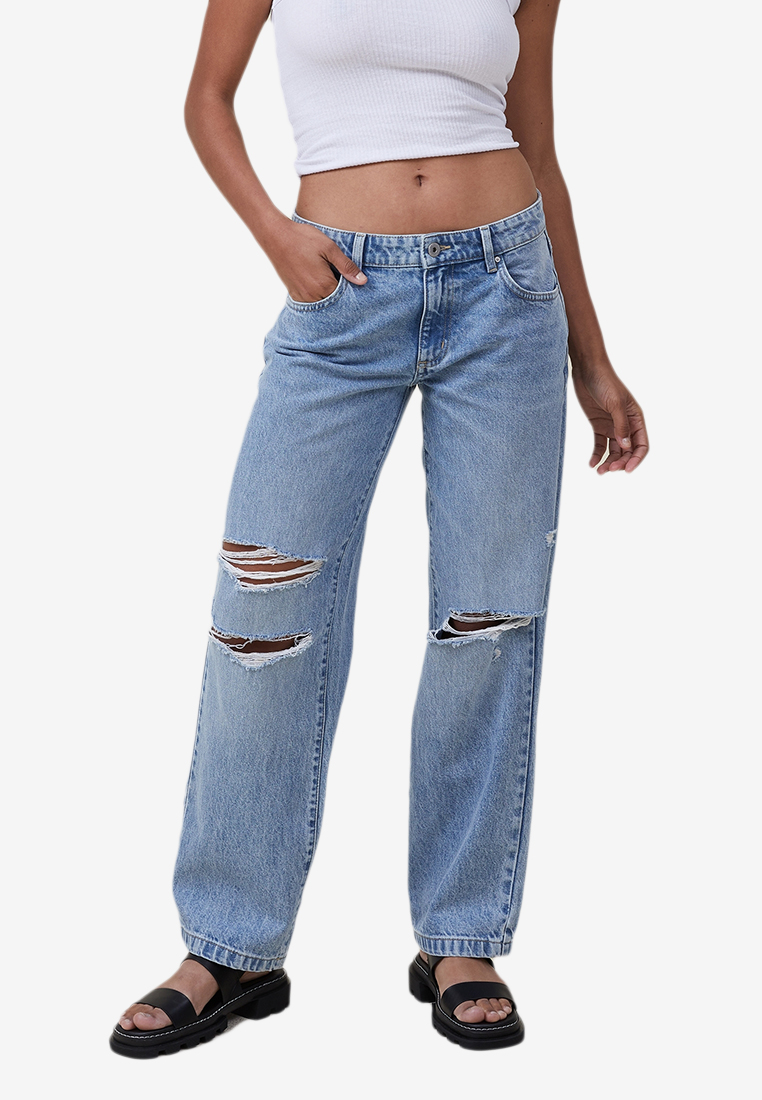 Cotton On Low Rise Straight Jeans