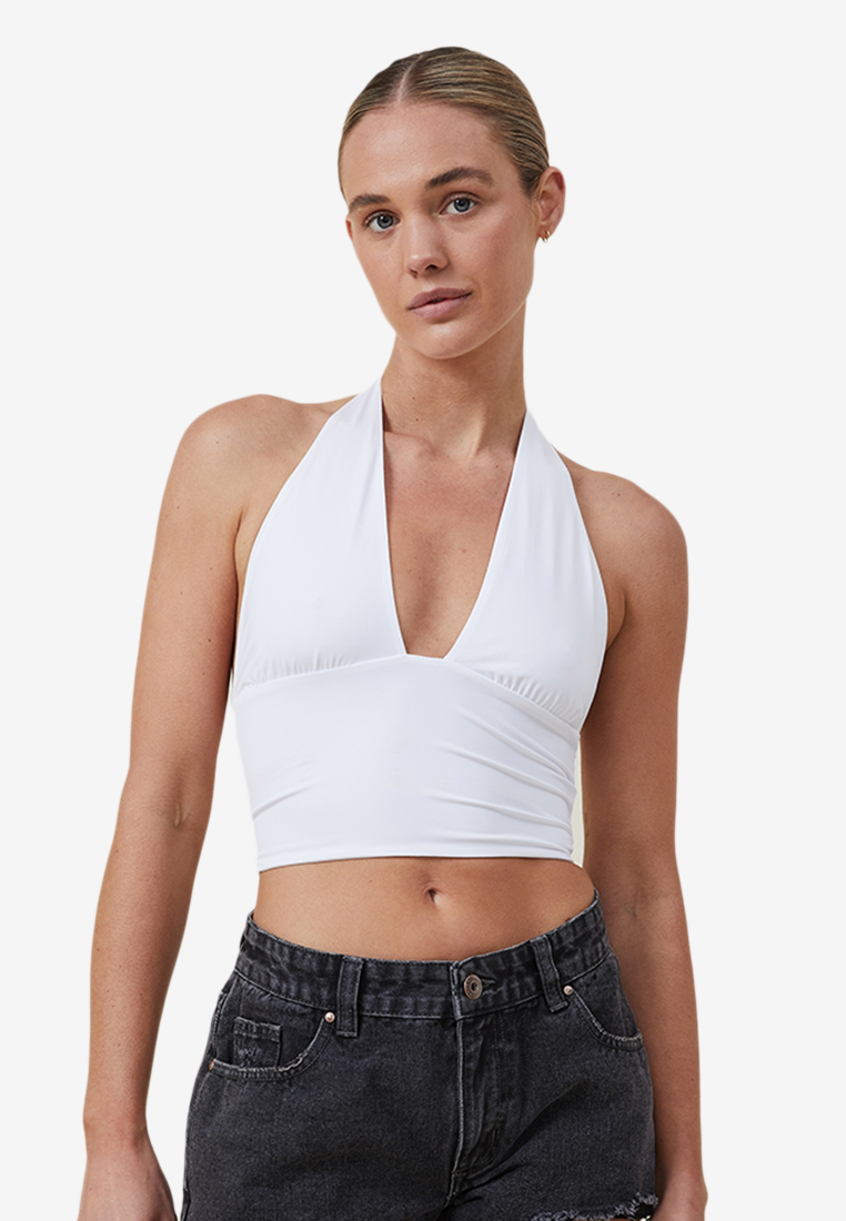 Cotton On Sculpted Halter Top