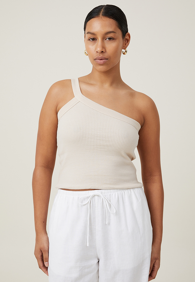 Cotton On The 91 One Shoulder Tank Top