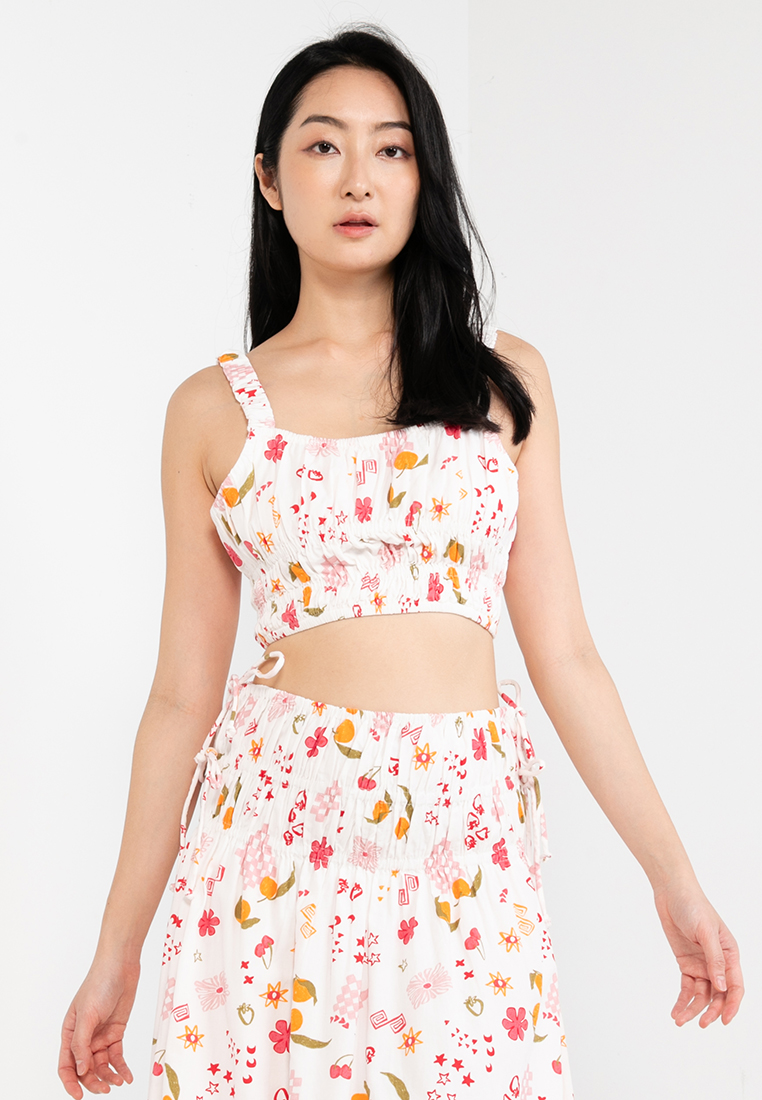 Cotton On Daisy Shirred Cami Top