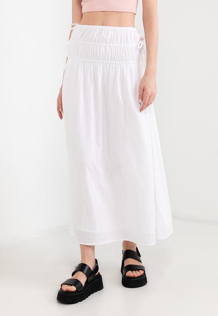 Cotton On Lucy Shirred Maxi Skirt
