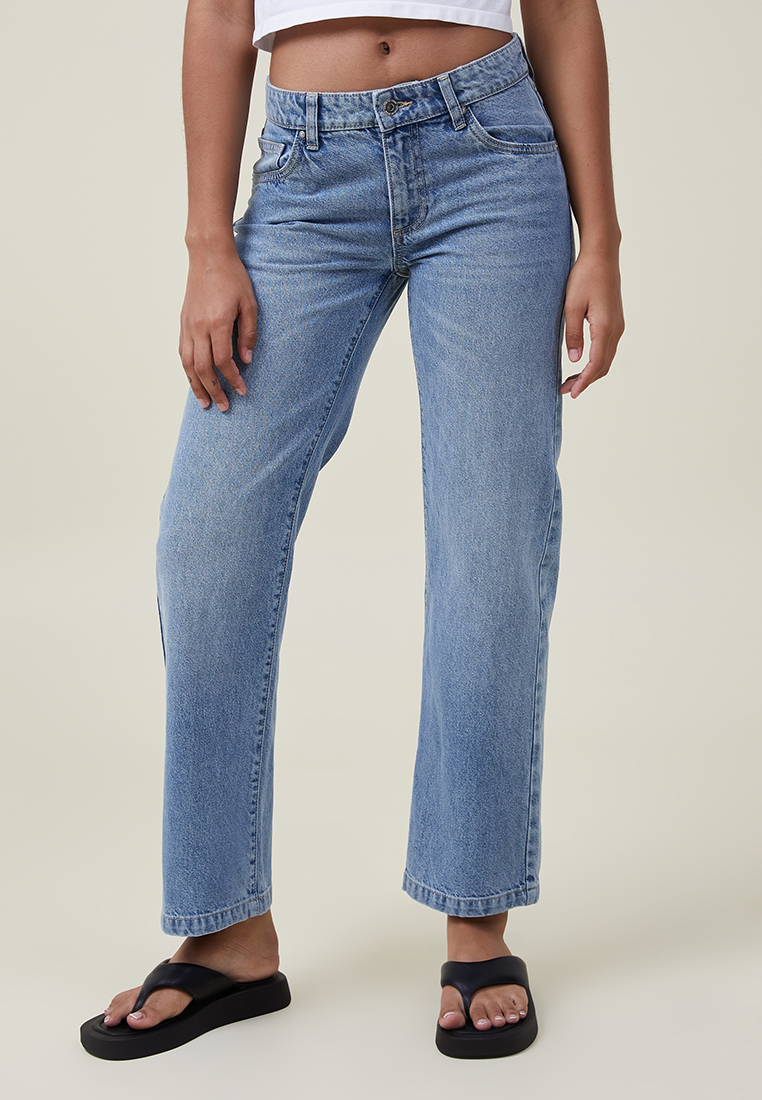 Cotton On Low Rise Straight Jeans Asia Fit