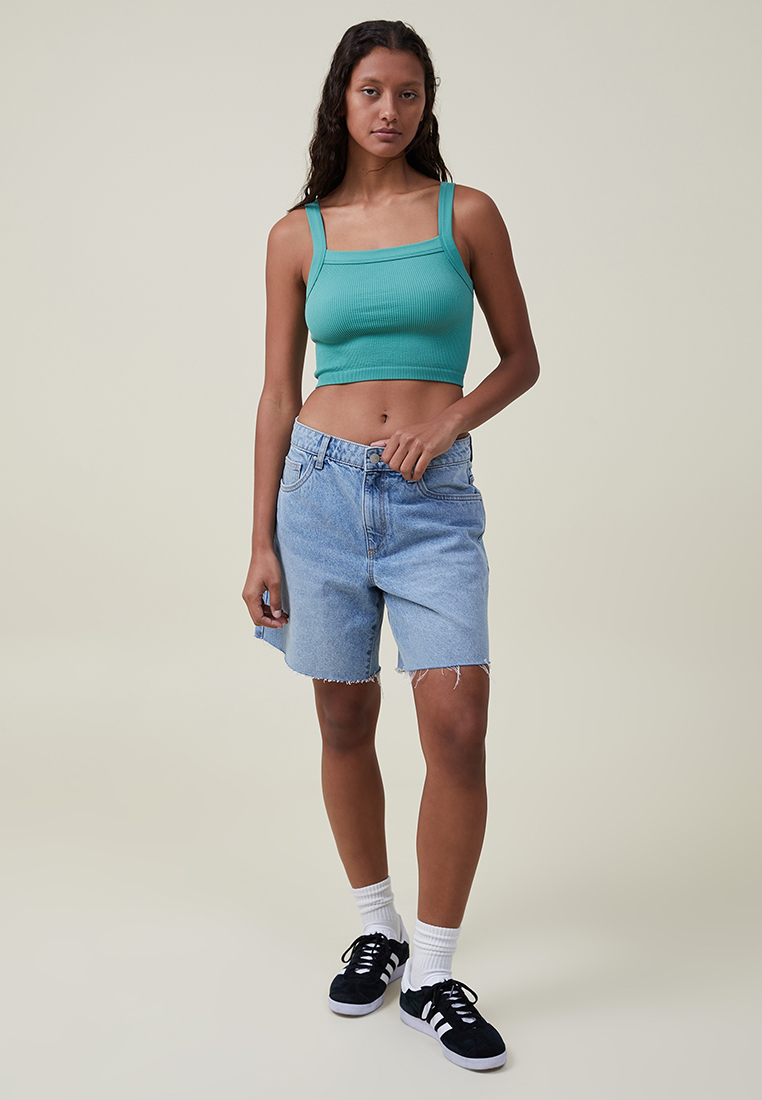 Cotton On Seamless Nelly Straight Neck Tank Top