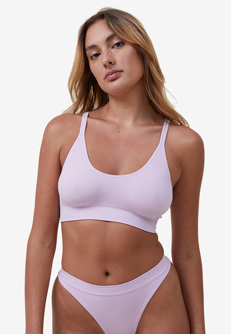 Cotton On Body Seamless Longline Bralette