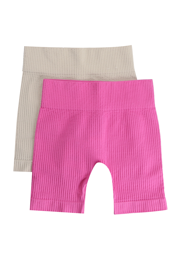 Cotton On Kids Girls Multipack Isla Seamfree Bike Shorts