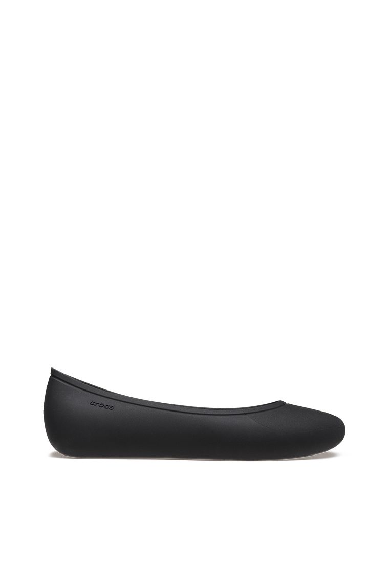 Crocs卡駱馳 (女鞋) 布魯克林平底鞋- 209384-001