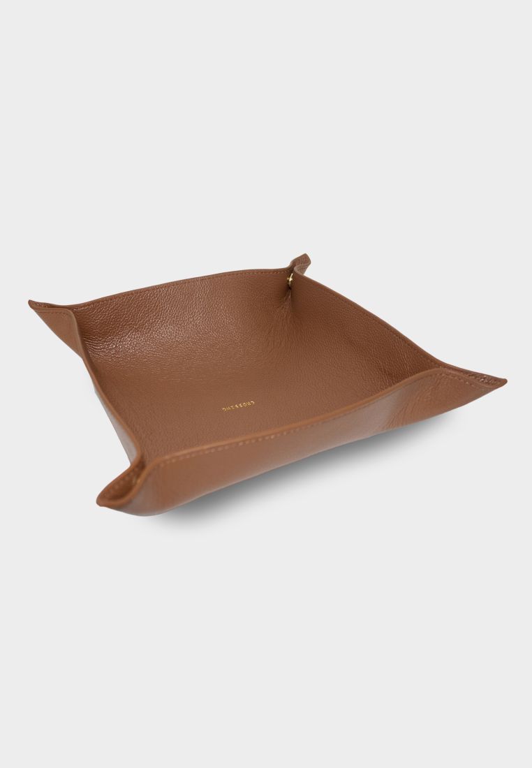 CROSSING Crossing Valet Tray (Large) - Barcoss Brown