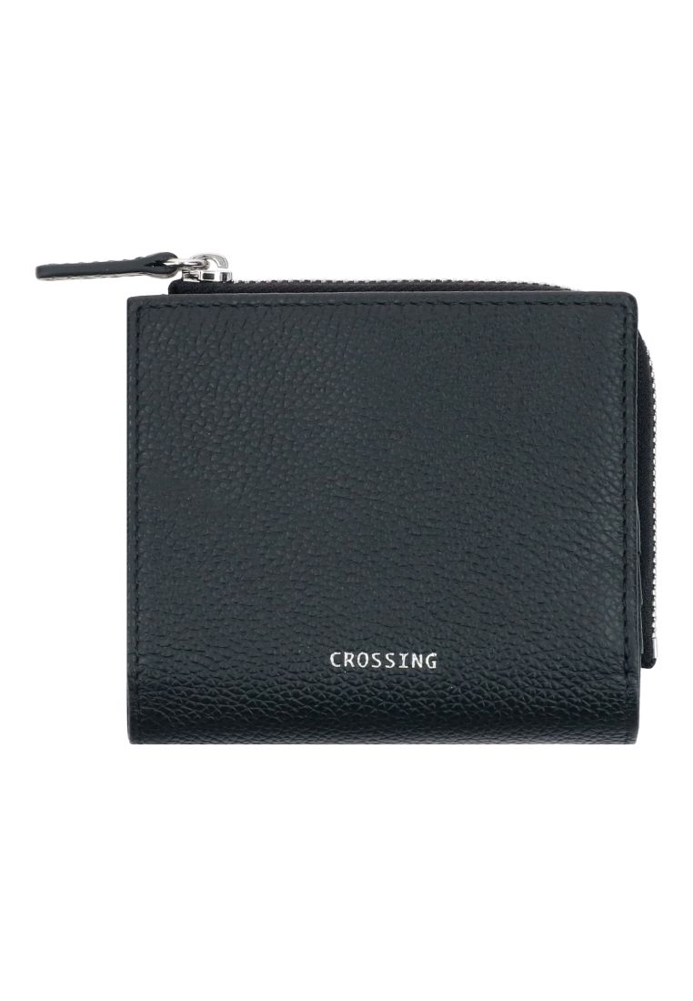 CROSSING Crossing Milano Small Zip Wallet RFID - Black