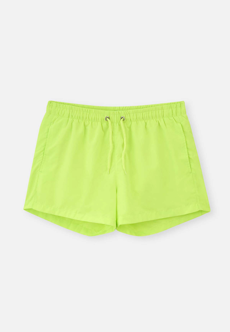DAGİ Neon Green Shorts, Short Leg, Swimwear for Men