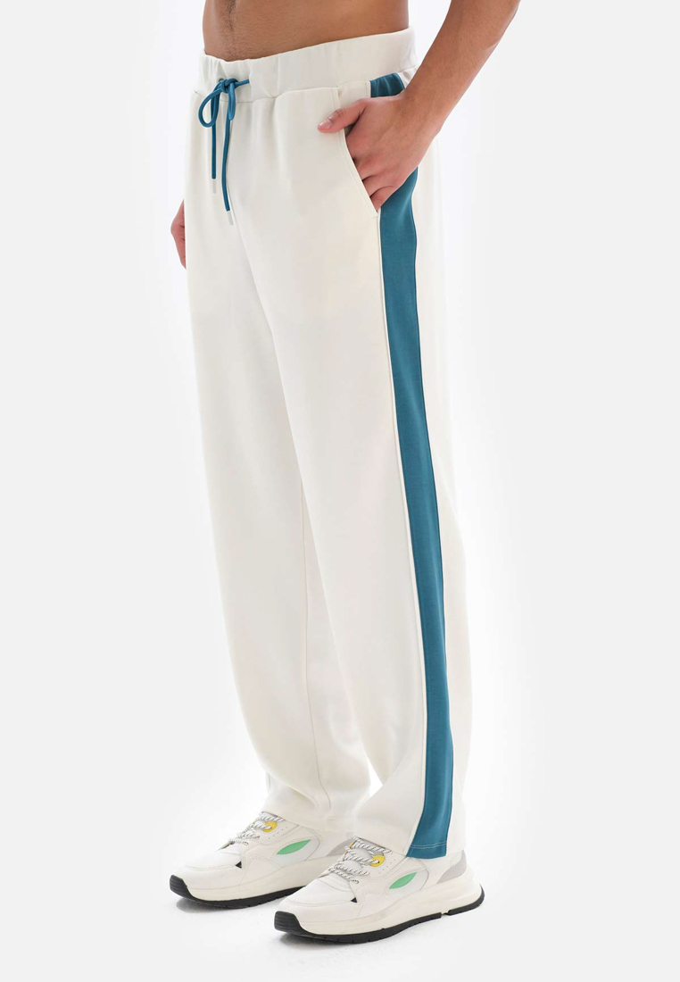DAGİ White Pants, Oversize, Flared, Activewear for Men