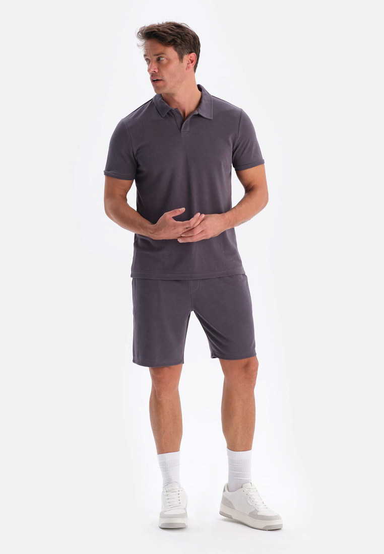 DAGİ Grey Shorts, Regular, Short Leg, Loungewear for Men