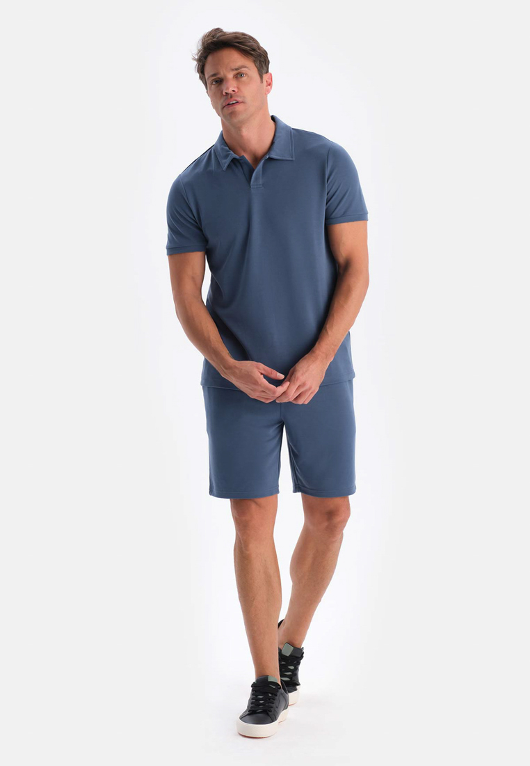 DAGİ Indigo Shorts, Regular, Short Leg, Loungewear for Men