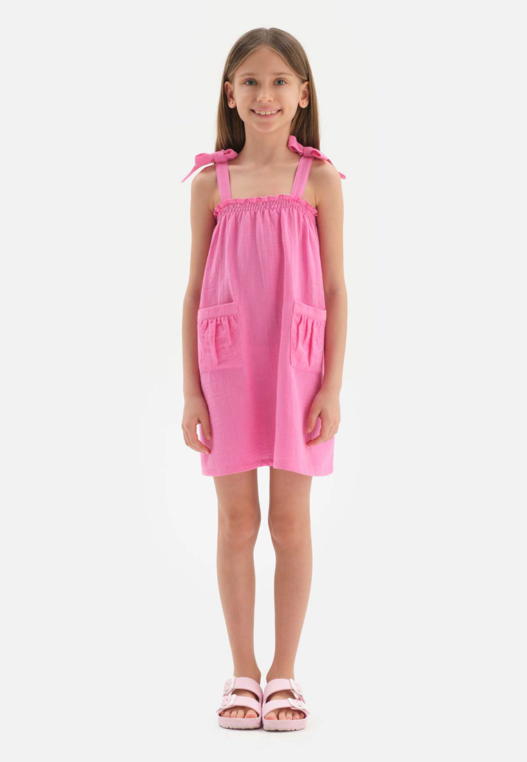 DAGİ Fuchsia Dresses, Non-wired, Beachwear for Girls