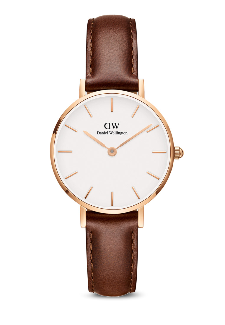 Daniel Wellington Classic St Mawes 28mm Women's Stainless Steel 不鏽鋼 Watch with Leather Strap - Rose Gold - Ladies watch 女士手錶 Female watch 丹尼爾惠靈頓
