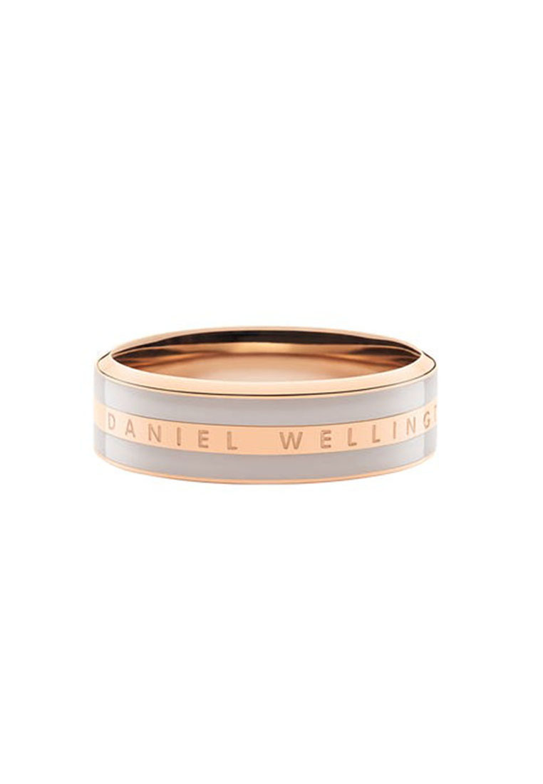 Daniel Wellington Emalie Ring Desert Sand 52 - Stainless Steel Ring - Ring for women and men 男女戒指 - Jewelry - DW 丹尼爾惠靈頓