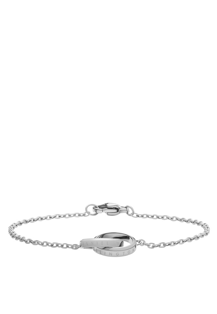 Daniel Wellington Elan Unity Bracelet Silver 155mm - 丹尼爾惠靈頓 DW OFFICIAL - 不鏽鋼 Stainless steel Enamel cuff bracelet for women and men男女手鐲