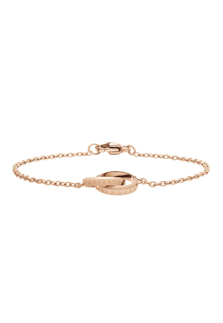 Daniel Wellington Elan Unity Bracelet Rose Gold 155mm - 丹尼爾惠靈頓 DW OFFICIAL - 不鏽鋼 Stainless steel Enamel cuff bracelet for women and men男女手鐲