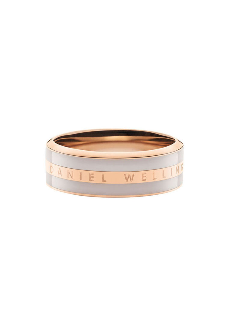 Daniel Wellington Emalie Ring Desert Sand 50 - Stainless Steel Ring - Ring for women and men 男女戒指 - Jewelry - DW 丹尼爾惠靈頓