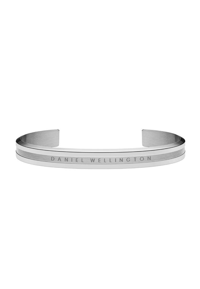 Daniel Wellington Elan Silver Bracelet - Medium - 丹尼爾惠靈頓 DW OFFICIAL - 不鏽鋼 Stainless steel Enamel cuff bracelet for women and men男女手鐲