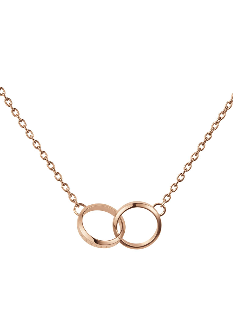 Daniel Wellington Elan Unity Necklace Rose Gold 丹尼爾惠靈頓 - Necklace for women and men 女士項鍊男士項鍊 - Jewelry collection - Unisex
