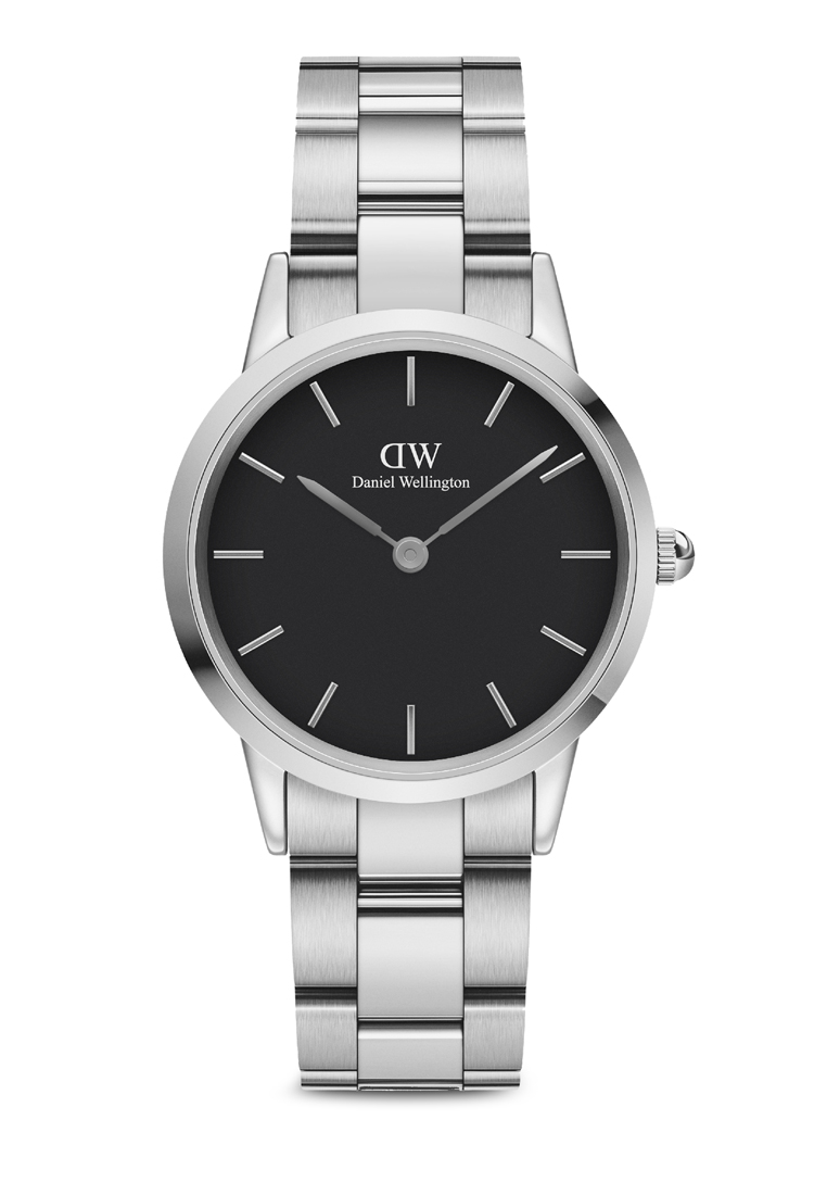 Daniel Wellington Iconic Link 32mm Watch Black dial Link strap Sliver 女錶 女士手錶 Watch for women 丹尼爾惠靈頓