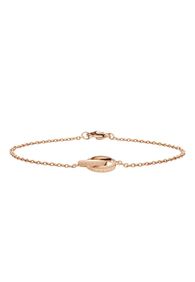Daniel Wellington Elan Unity Bracelet Rose Gold 185mm - 丹尼爾惠靈頓 DW OFFICIAL - 不鏽鋼 Stainless steel Enamel cuff bracelet for women and men男女手鐲
