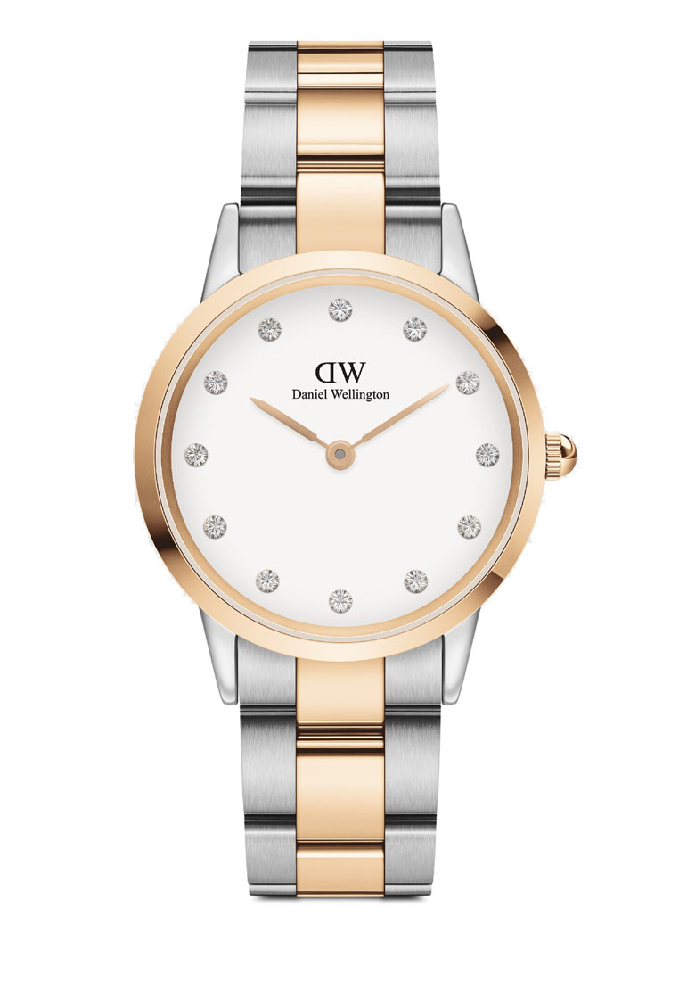 Daniel Wellington Iconic Link Lumine 32mm Watch White dial Link strap Rose Gold/Sliver 女錶 女士手錶 Watch for women 丹尼爾惠靈頓
