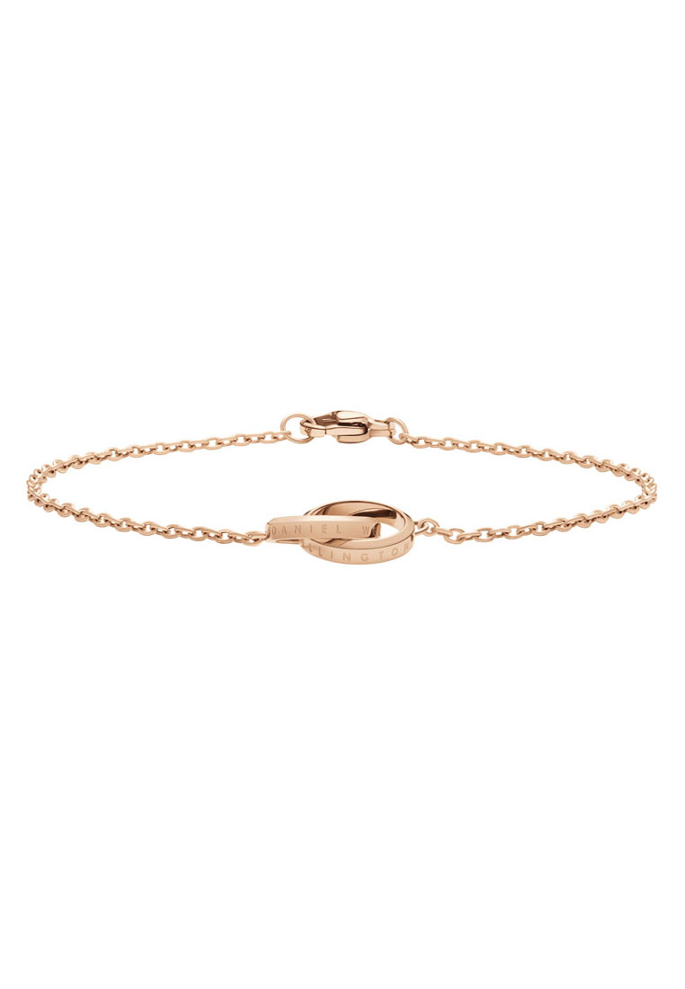 Daniel Wellington Elan Unity Bracelet Rose Gold 175mm - 丹尼爾惠靈頓 DW OFFICIAL - 不鏽鋼 Stainless steel Enamel cuff bracelet for women and men男女手鐲