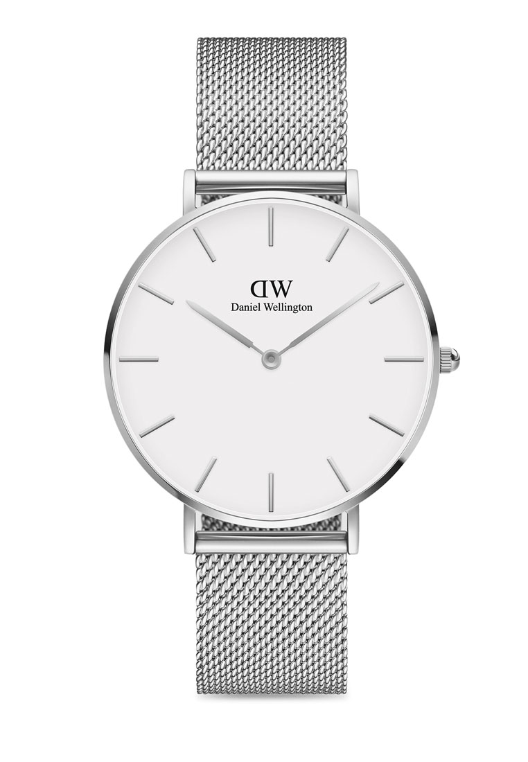 Daniel Wellington Petite Sterling 36mm Watch Mesh strap White dial Sliver 中性手錶 Unisex watch Watch for women and men 女錶男錶 DW 丹尼爾惠靈頓