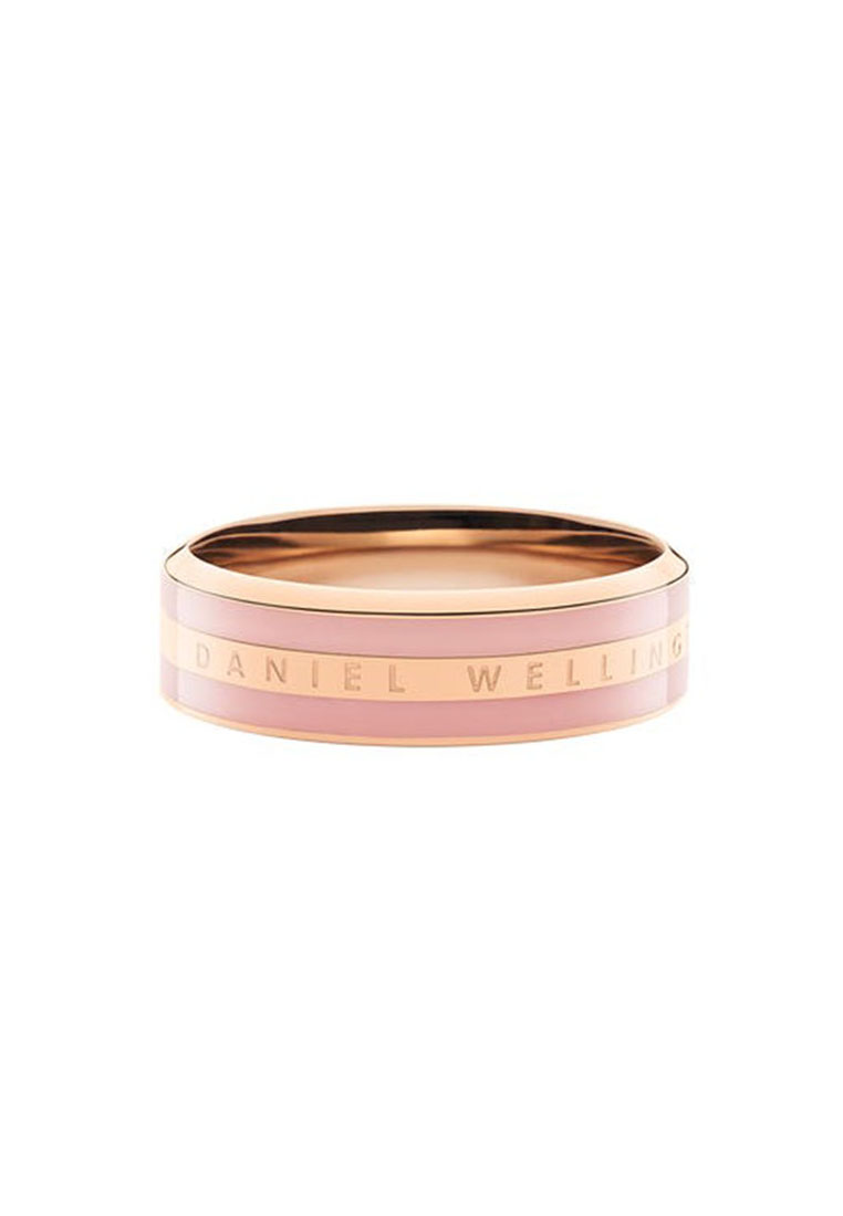 Daniel Wellington Emalie Ring Dusty Rose 54 - 雙層不鏽鋼 電鍍 Stainless Steel Ring - Ring for women and men 男女戒指 - Jewelry - DW 丹尼爾惠靈頓