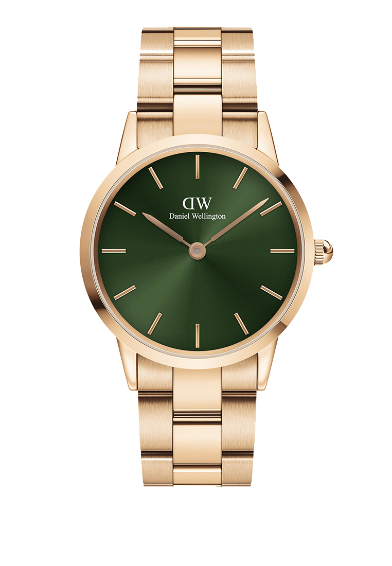 Daniel Wellington Iconic Link Emerald 36mm Watch Green dial Link strap Rose gold 中性手錶 Unisex watch Watch for women and men 女錶男錶 DW 丹尼爾惠靈頓