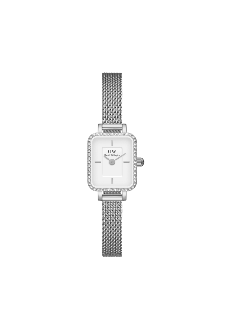 Daniel Wellington Quadro Mini Lumine Bezel Silver 銀色 女士手錶 時尚手錶 - DW官方正品