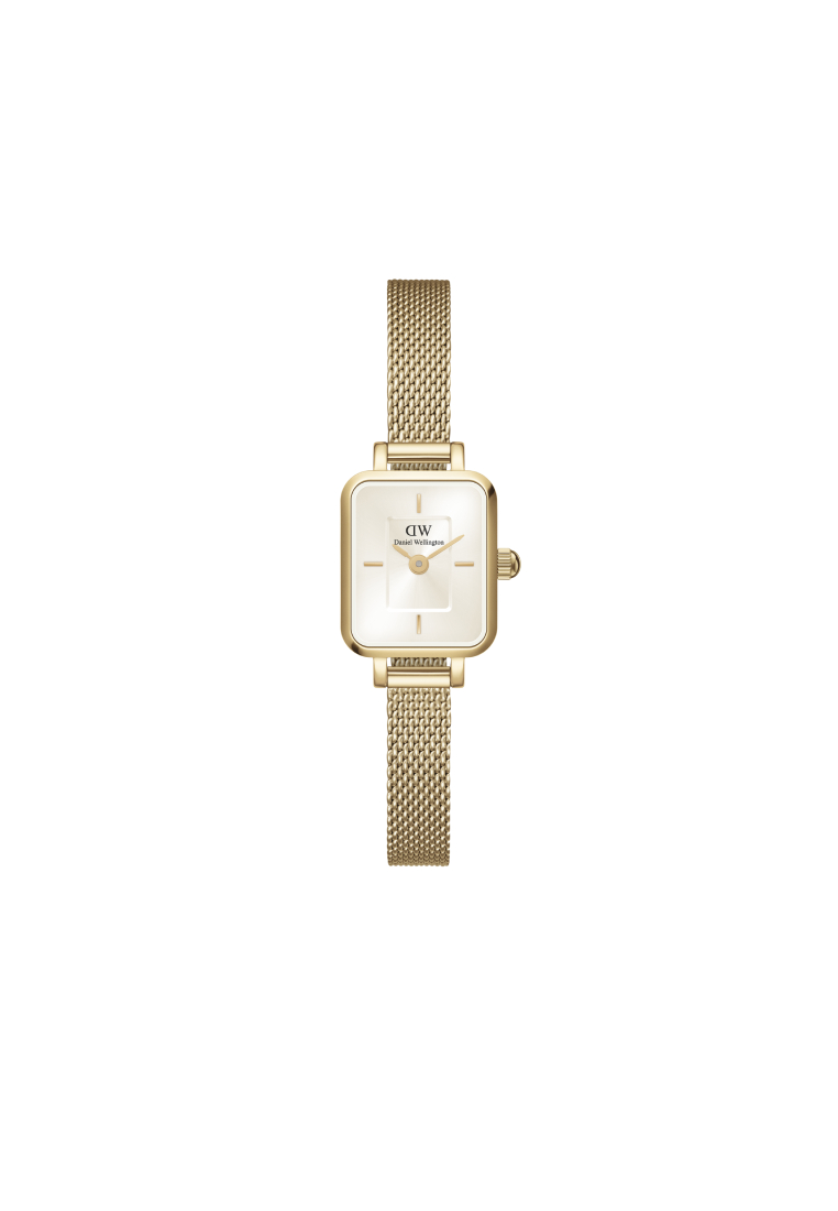 Daniel Wellington Quadro Mini Evengold Gold Champagne 金 香檳色 15.4x18.2mm-女性手錶 - 不銹鋼手錶 - DW -女子手錶 - 女錶
